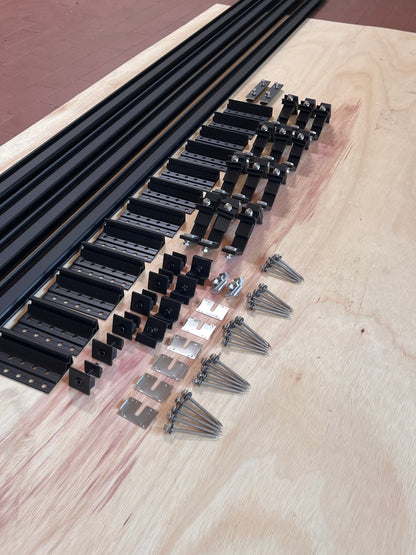 Unterkonstruktion Ziegeldach Set fullblack